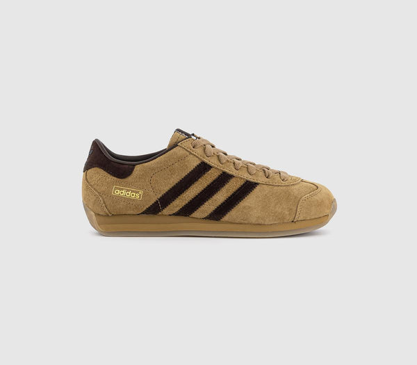 adidas Country Japan Trainers Brown Desert Dark Brown Cardboard