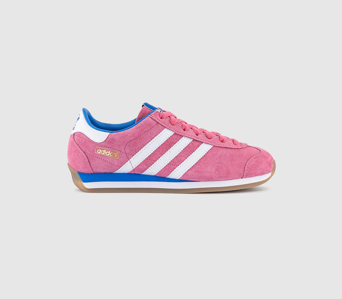 adidas Country Japan Trainers Pink Fusion White Bright Blue