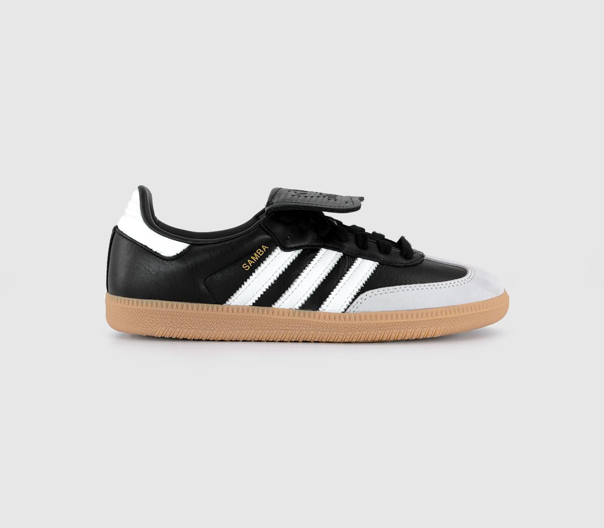 adidas Samba Lt Black White Gold Metallic