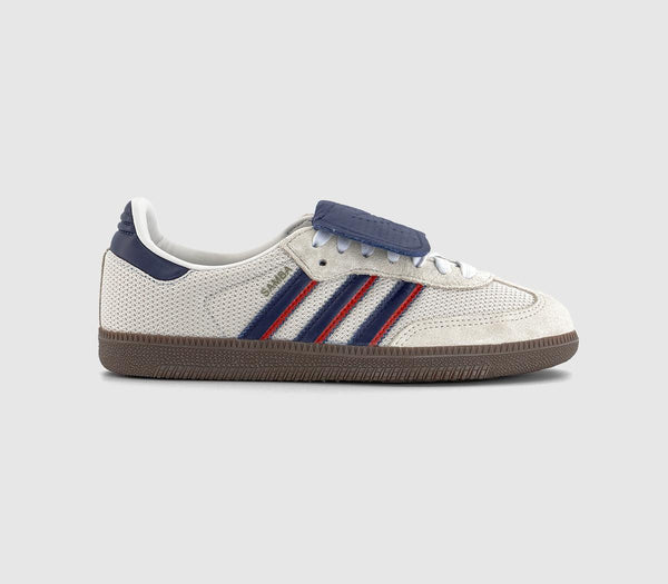 adidas Samba Lt  Trainers Crystal White Dark Blue Gum