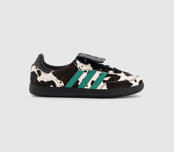 adidas Samba Lt Trainers Cow Print Black Lucid Blue Gol