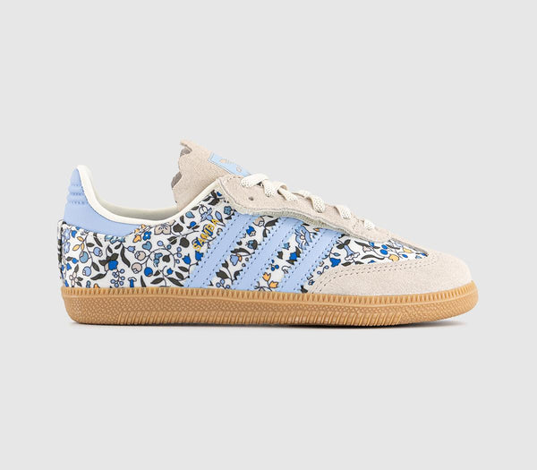 Kids adidas Samba Og Youth Trainers Flower Offwhite Gum