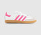 Kids adidas Samba Og Youth Trainers White Lucid Pink Gum Uk Size 2