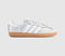 Kids adidas Samba Og Youth Trainers Silver Metallic White Gum