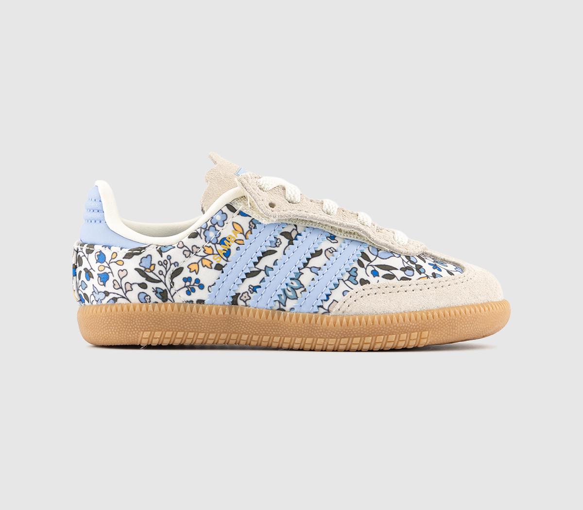 Kids adidas Samba OG Infant Trainers Flower Offwhite Gum