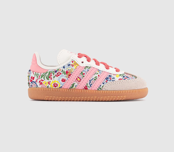 Kids adidas adidas X Liberty London Samba Og Infant Trainers Pink Flower Uk Size 6 Infant