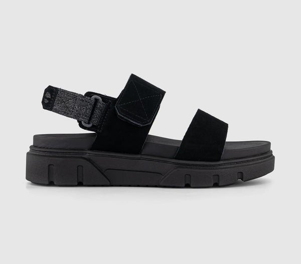 Womens Timberland Greyfield Sandal 2 Strap Black