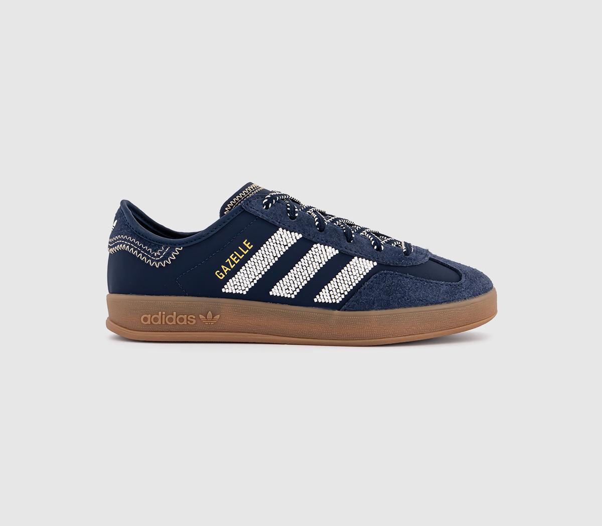 adidas CLOT Gazelle Trainers Collegiate Navy Off White Gum