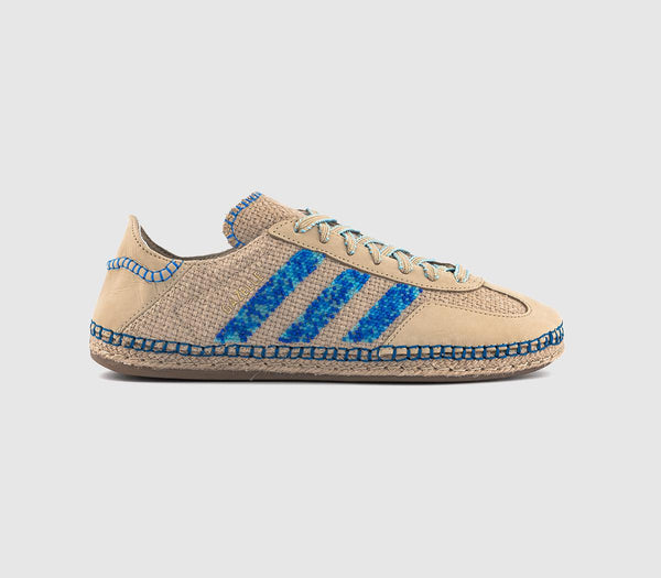 adidas EC Clot Gazelle Linen Khaki Light Blue Blue