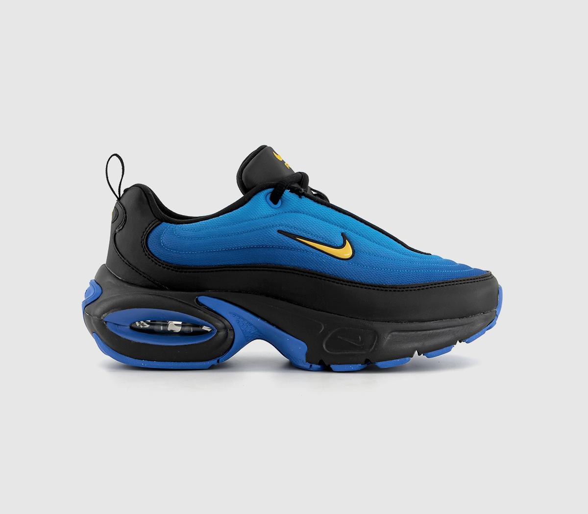 Nike Air Max Portal Trainers Black Racer Blue University Gold