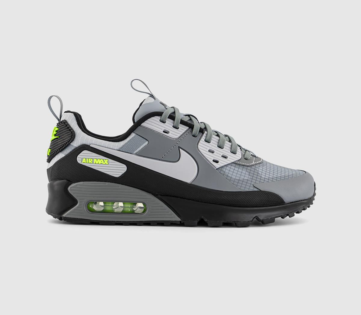 Nike Air Max 90 Drift Trainers Cool Grey Wolf Grey Volt Black White