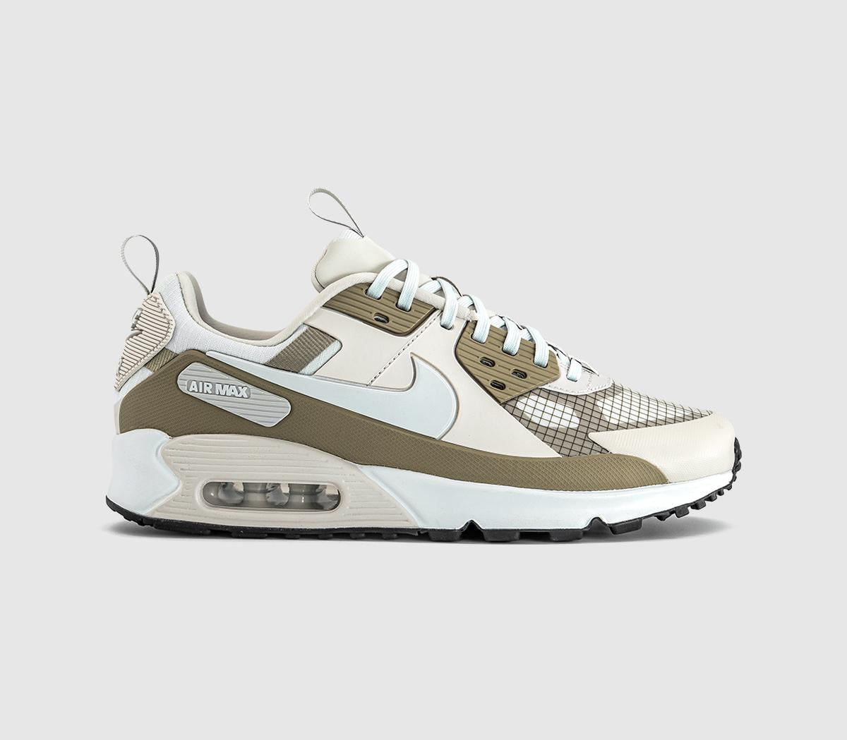 Nike Air Max 90 Drift Trainers Light Bone Offwhite Neutral Olive Black