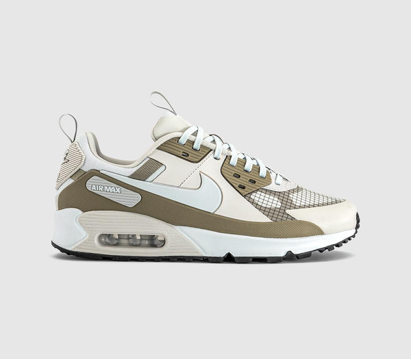 Nike Air Max 90 Drift Trainers Light Bone Offwhite Neutral Olive Black
