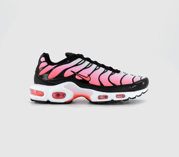 Nike Air Max Plus Black Hot Punch White