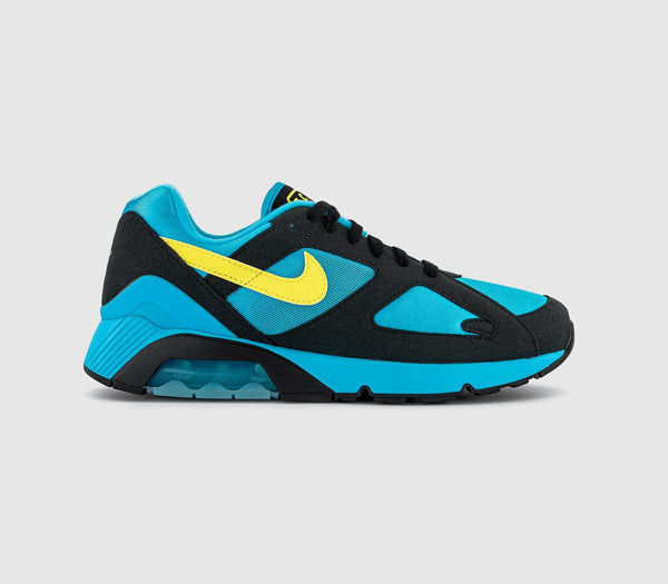 Nike Air 180 Trainers Baltic Blue Lightening Black