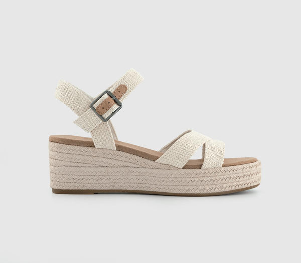 Womens Toms Audrey Sandals Natural