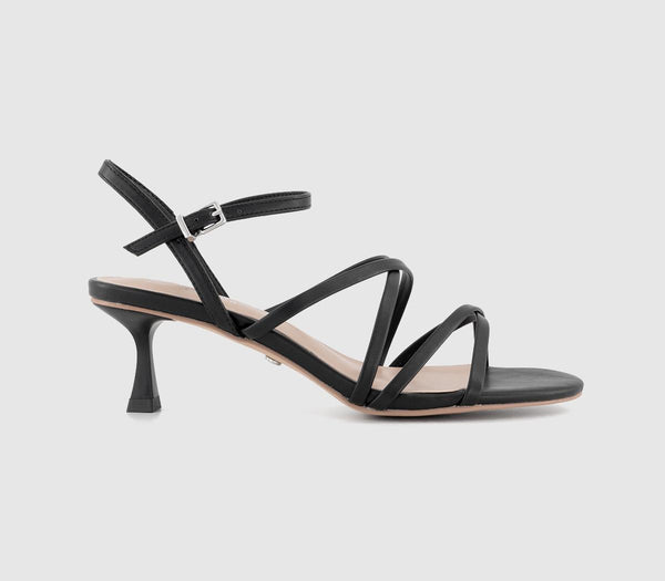 Womens Office Milena Strappy Sandals Black