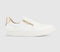 Office Tatum Slip On Side Zip Trainers White