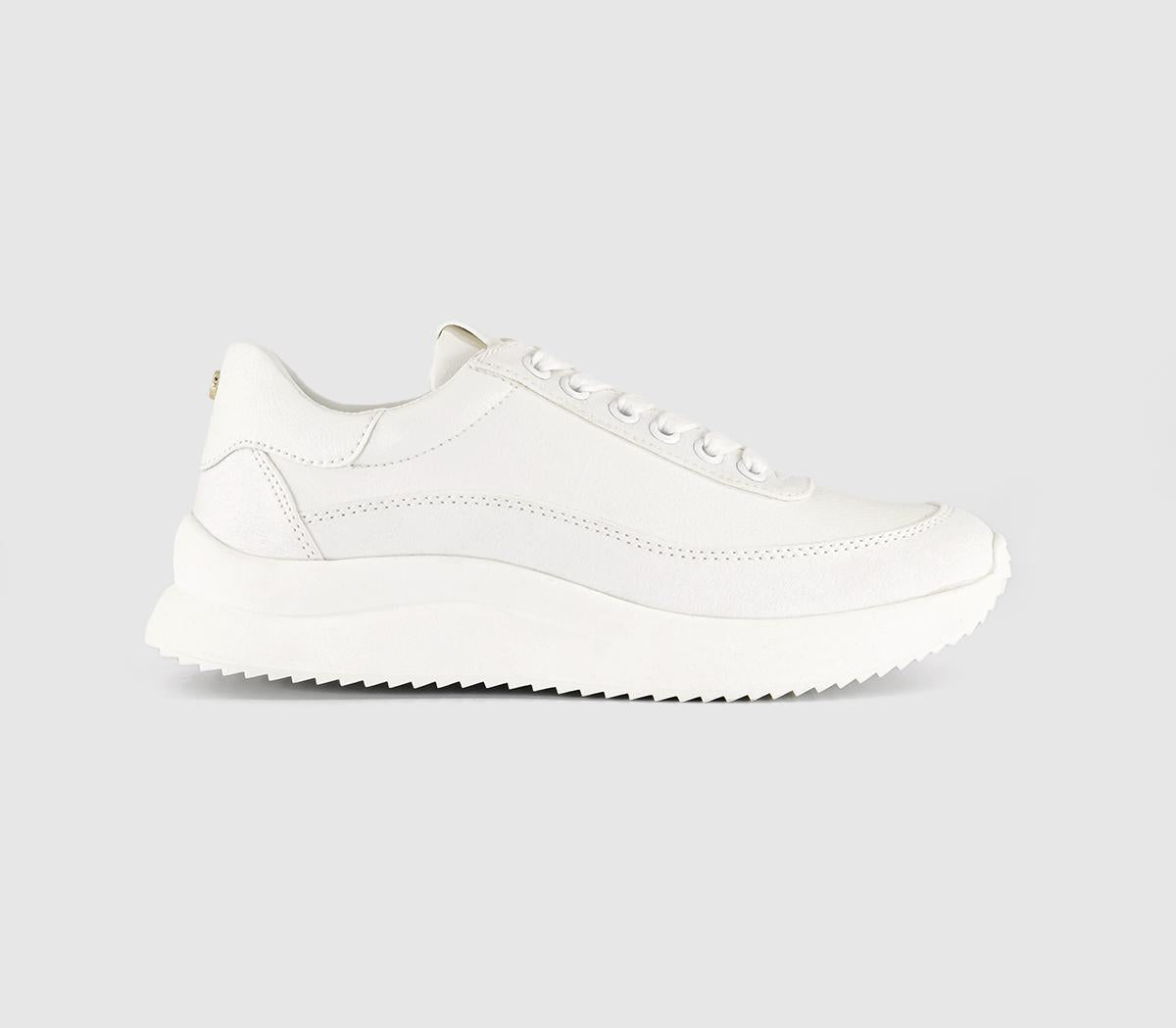 Office Trixie Runner Lace Up Trainers White