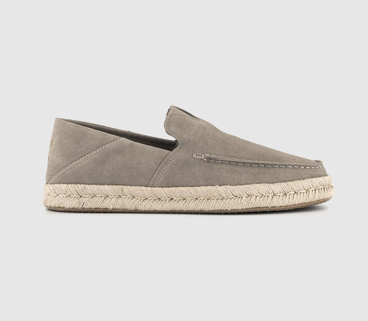 Mens Toms Alonso Loafers Rope Dune Sand