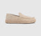 Mens TOMS Alonso Rope Loafers Natural Undyed Heritage Canvas Suede