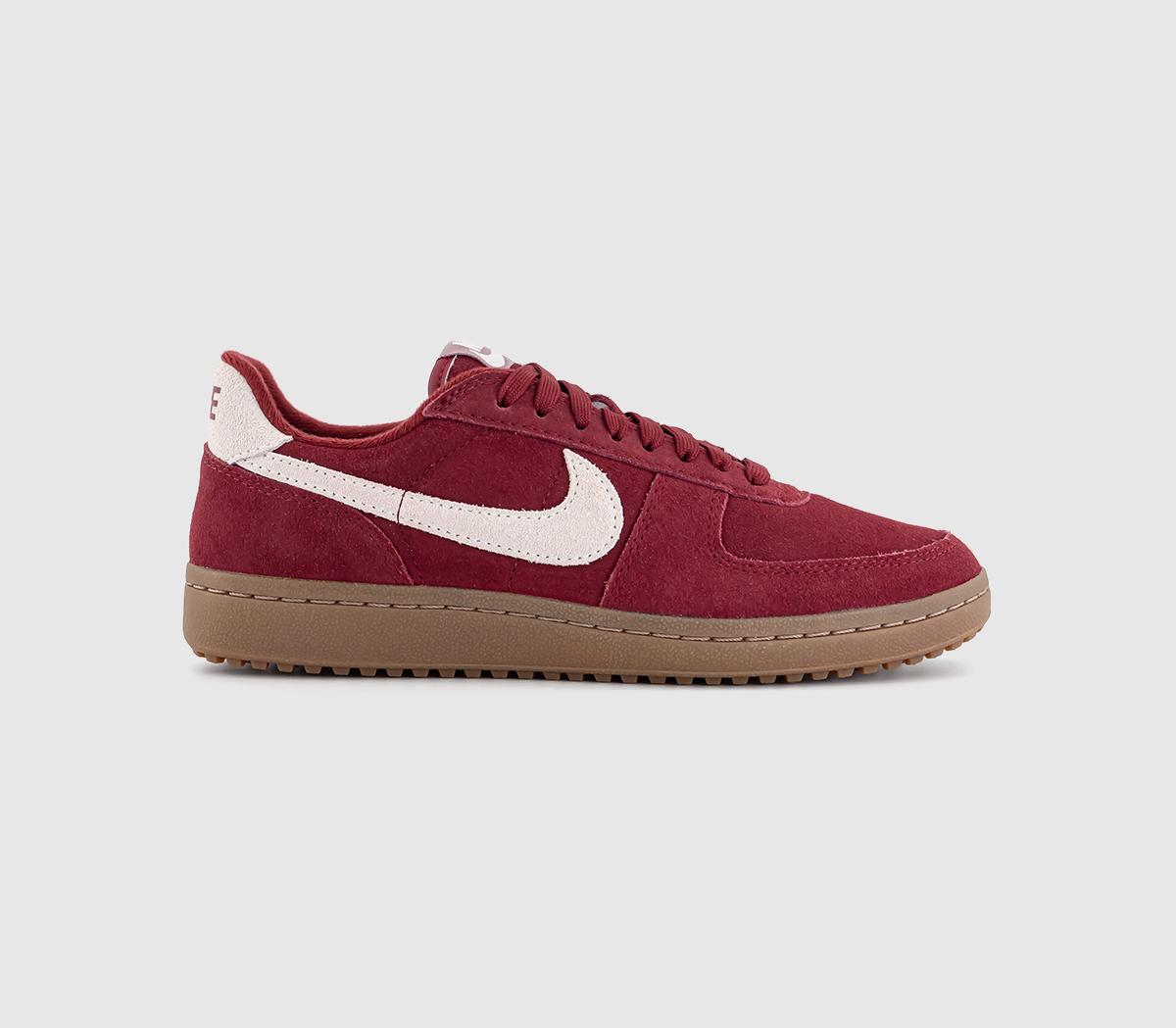Nike Field General 82 Sp Trainers Team Red White Gum Medium Brown