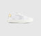  Cariuma Salvas Premium Leather Trainers White Ice Metallic Gold Uk Size 6