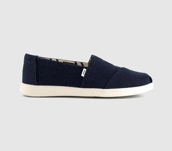 Womens TOMS Alpargata Plus Shoes Navy