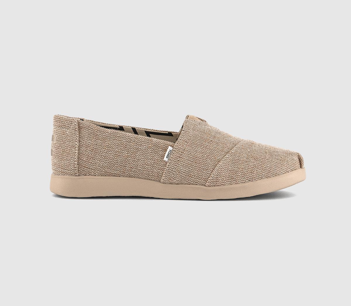 Womens TOMS Alpargata Plus Shoes Natural Undyed