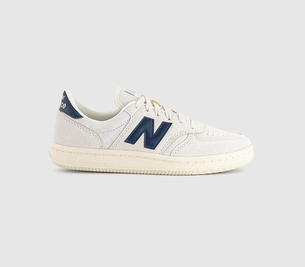 New Balance T500 Trainers White Blue