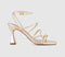 Womens Office Million Dollar Strappy Sandals Gold