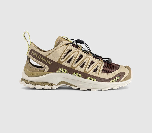 Salomon XA Pro 3D Trainers Safari Kelp Mustang