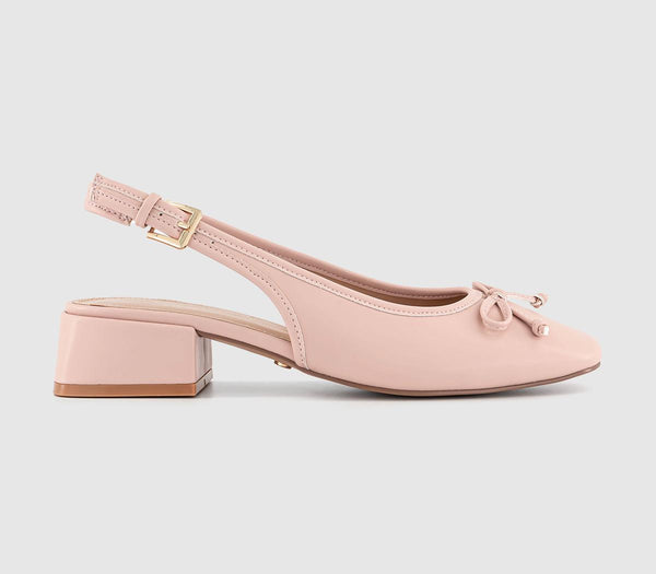 Womens OFFICE Madelyn Slingback Ballet Heels Blush