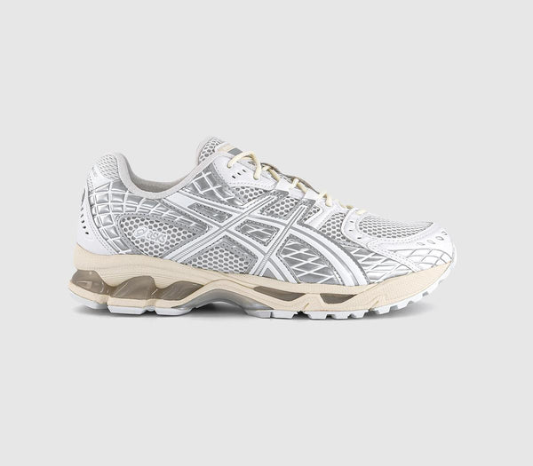 ASICS Gel-Nimbus 101 Trainers White Pure Silver UK Size 7.5