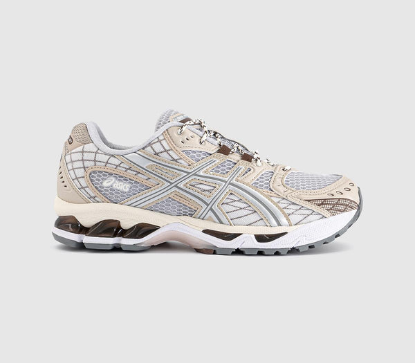 ASICS Gelnimbus 10.1 Trainers Concrete Feather Grey