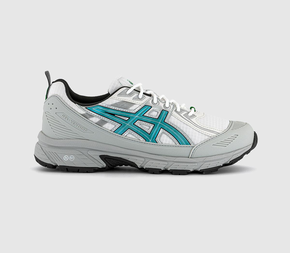 ASICS GelVenture 6 Shield Trainers Hidden Ny White Light Grey Blue