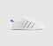 adidas Rotterdam 00 Trainers White Bluebird Better Scarlet