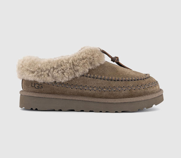 Womens UGG Tasman Alpine Slippers Hickory