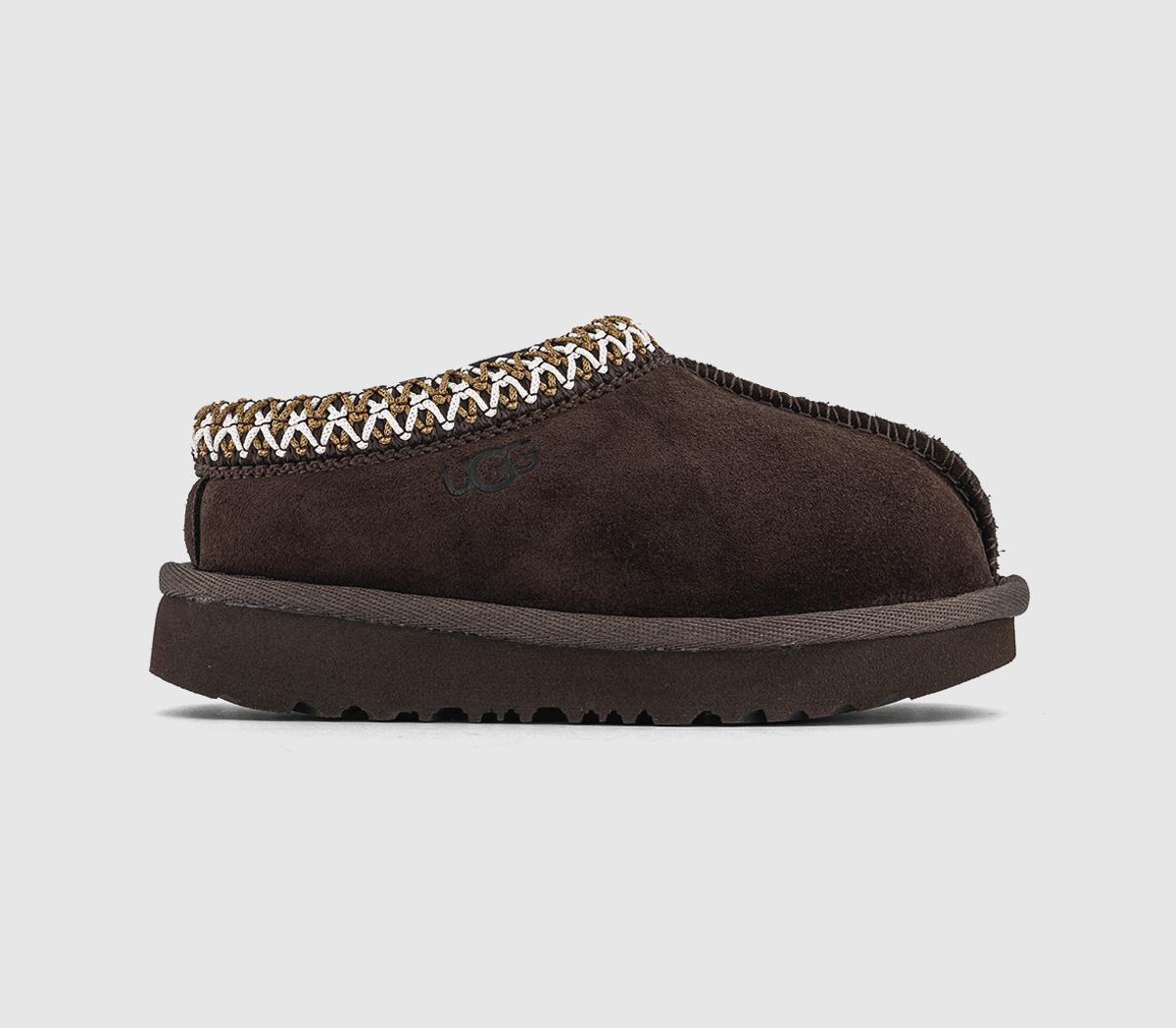 Kids UGG Tasman Toddler Slippers Dusted Cocoa