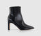Womens OFFICE Adele Slim Heel Ankle Boots Black - OFFCUTS SHOES by OFFICE