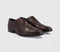Mens OFFICE Magic Toecap Oxford Shoes New Brown Leather
