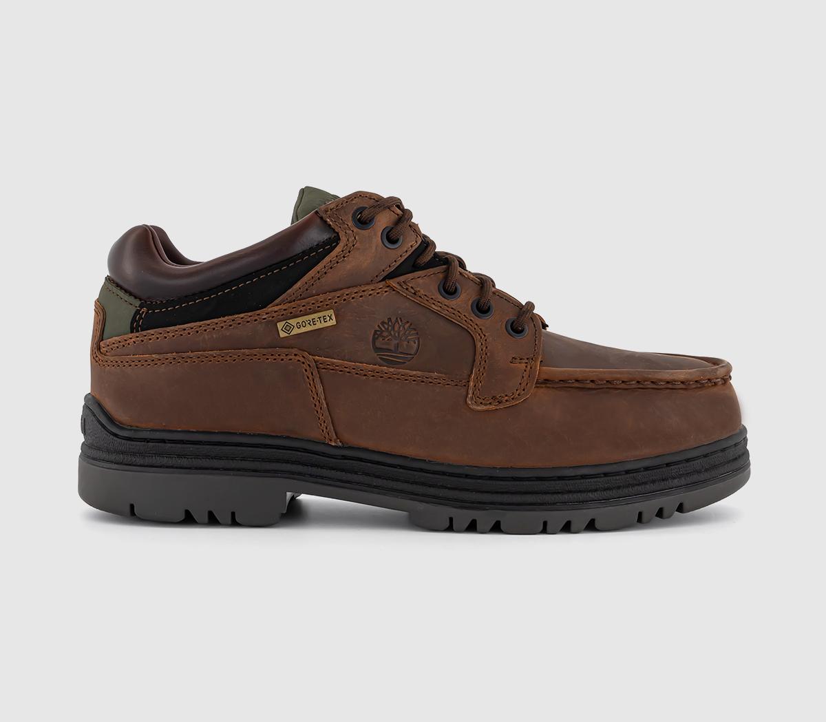 Mens Timberland TBL Heritage Mid GoreTex Boots Brown