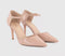 Womens OFFICE Hide Out Two Part Court Heels Blush