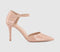 Womens OFFICE Hide Out Two Part Court Heels Blush