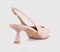 Womens OFFICE Million Slingback Kitten Heels Pink