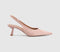 Womens OFFICE Million Slingback Kitten Heels Pink
