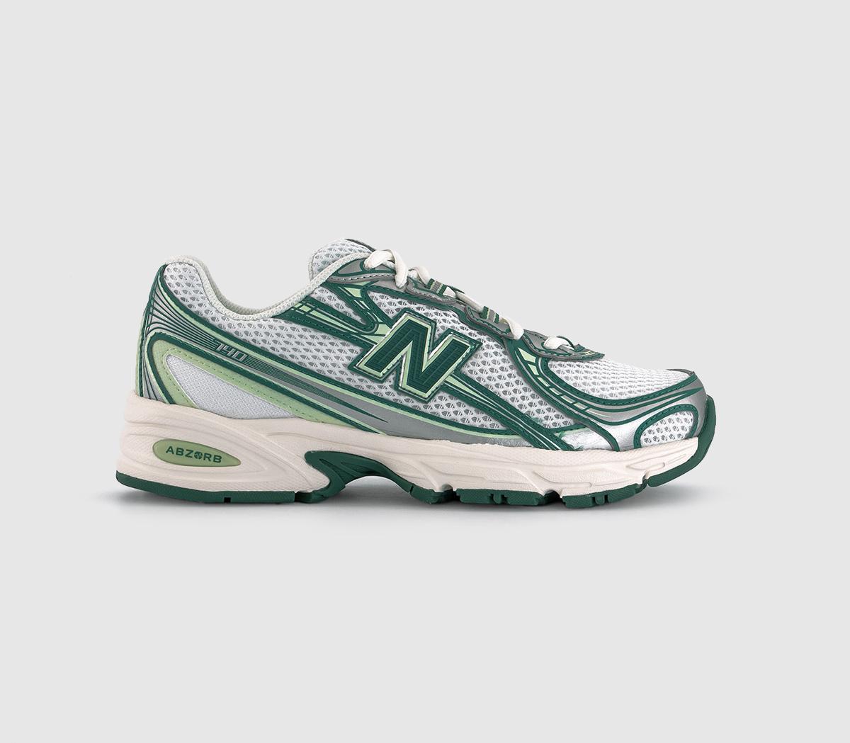 Mens New Balance 740 V2 White Green Uk Size 5