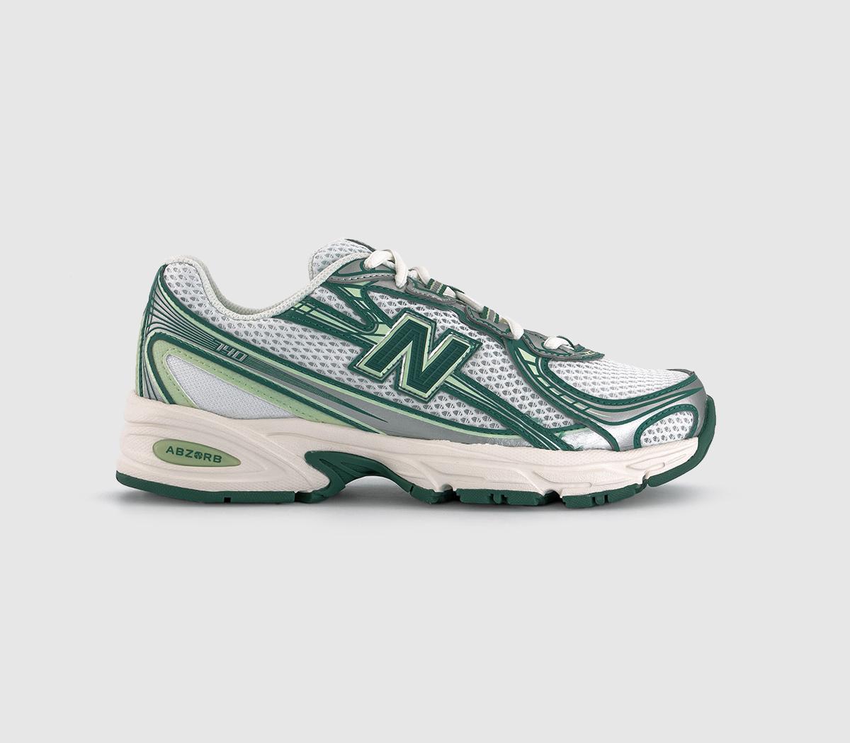 Mens New Balance 740 v2 White Green