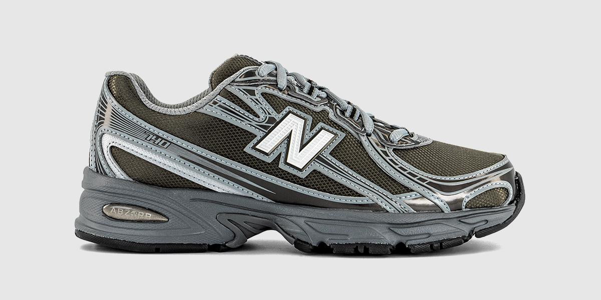 【JACKONE】MOSSBOARDS FIFTY BALANCE New Balance 740 V2 Trainers Black Metallic Castlerock – OFFCUTS