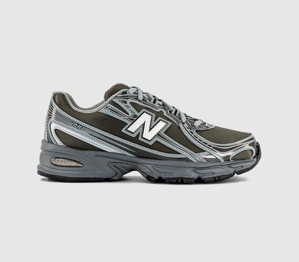 New Balance 740 V2 Trainers Black Metallic Castlerock
